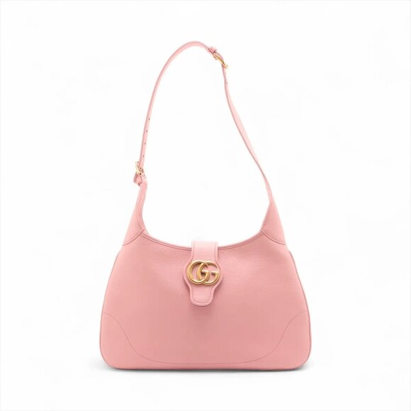 Gucci Handbags - Gucci Aphrodite Medium Leather Shoulder bag Pink 726274